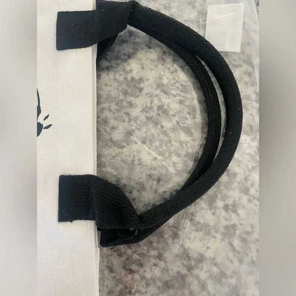 Canvas Tote Bag Large Initial S - Picture 6 of 9